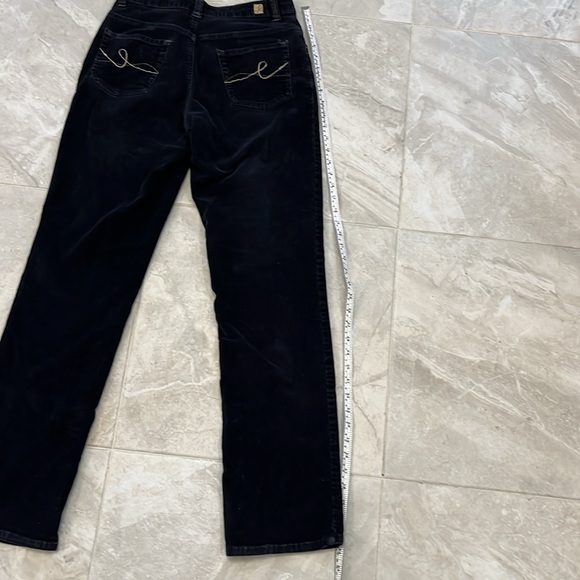 Lois  women’s Black corduroy pants size 30 - Picture 5 of 6